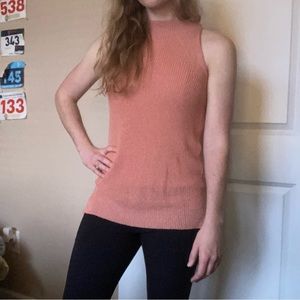 Coral Knit Halter Top